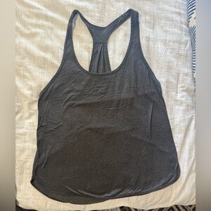 Lululemon Athletica Gray Racerback Tank Top